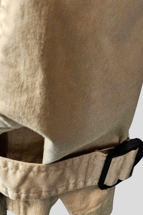 BELTED CARGO PANTS