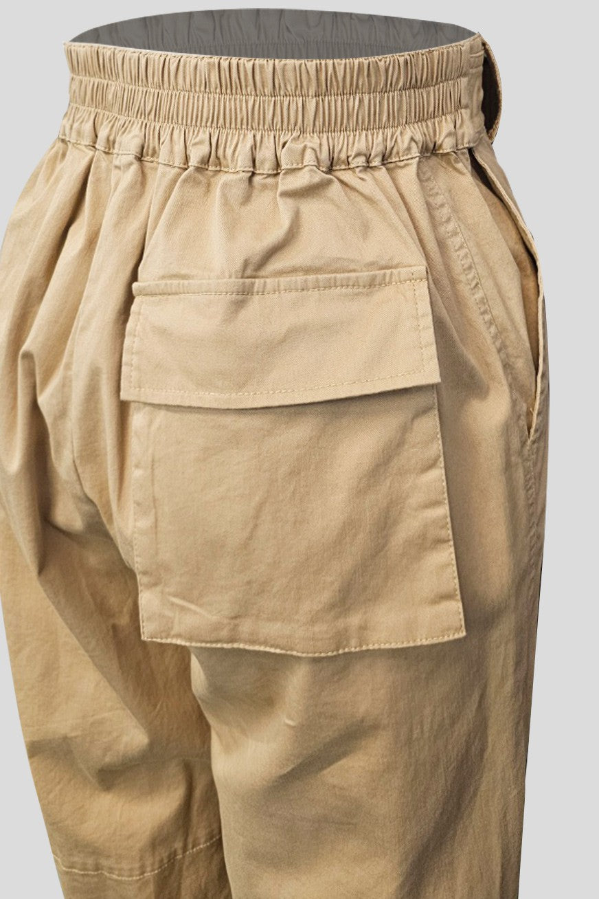 BELTED CARGO PANTS
