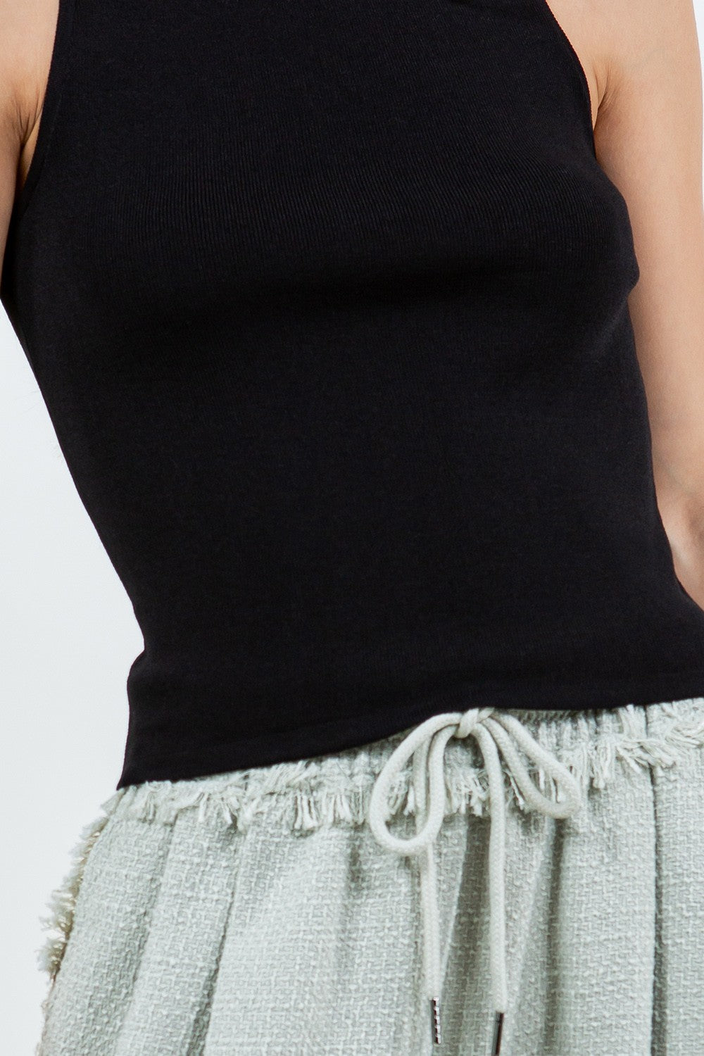 SWEATER KNITTED TANK TOP