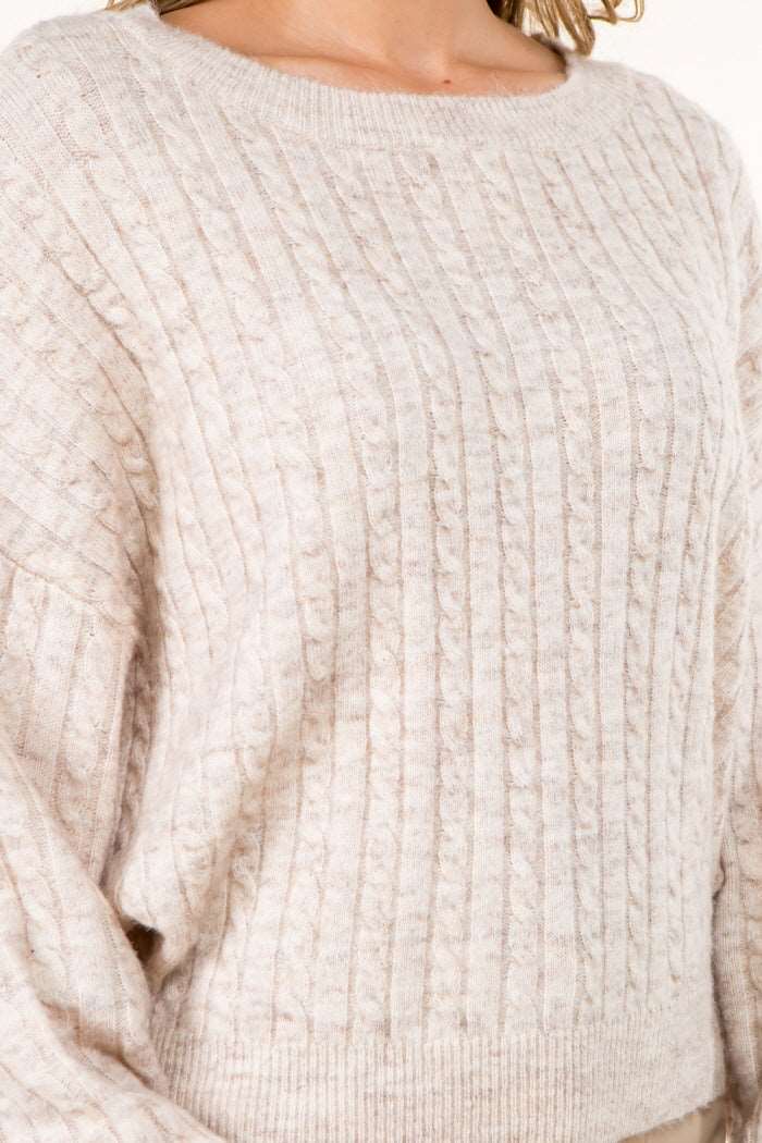 Batwing Soft Knitted Sweater