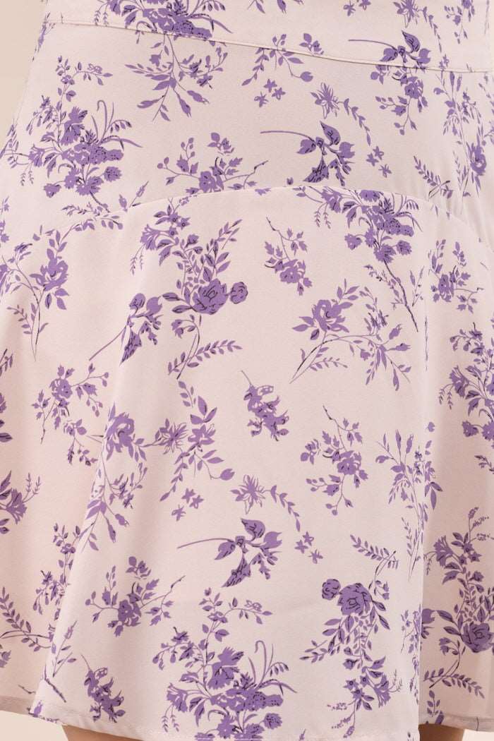 Floral Flowy Skort