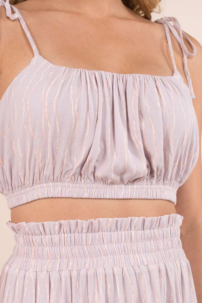 Bralette & Ruffle Skirt Set