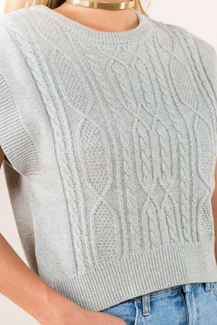 Easy Pullover Sweater Vest