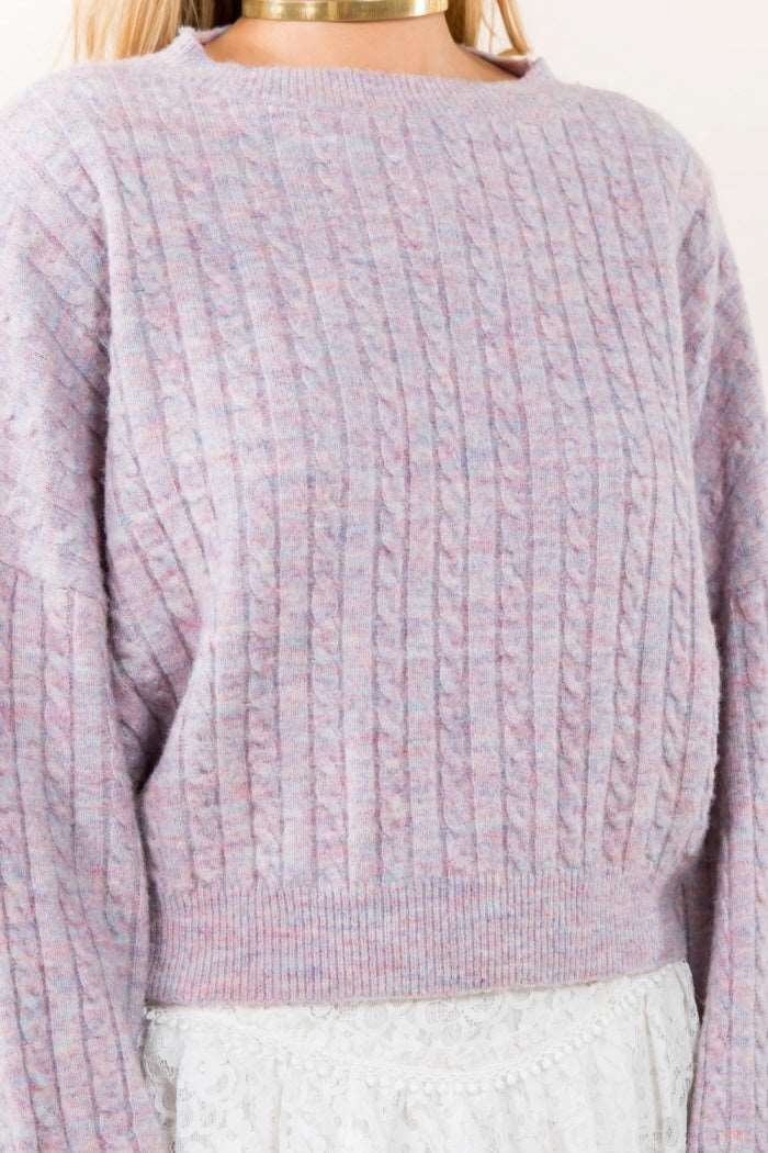 Batwing Soft Knitted Sweater