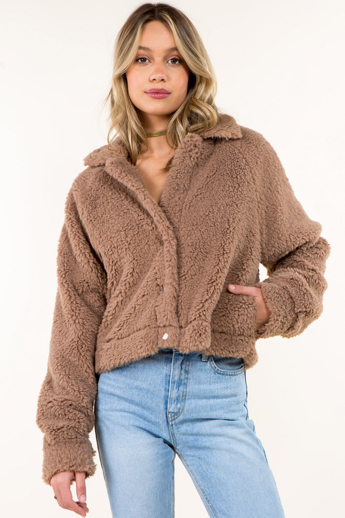 Super Soft Teddy Sherpa Jacket