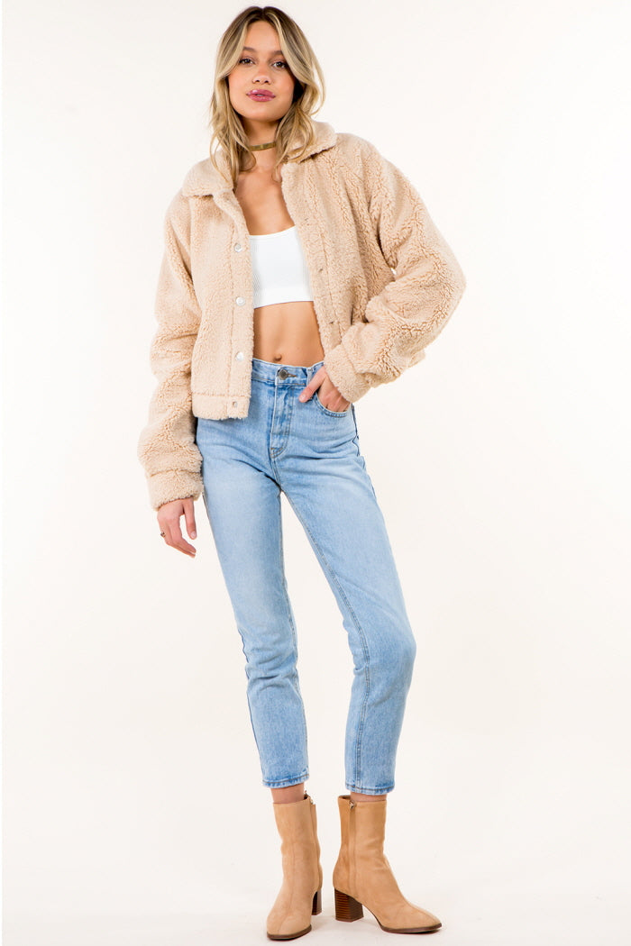 Super Soft Teddy Sherpa Jacket