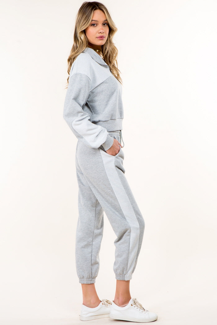 Cotton Soft Zip Up Sweatshirt