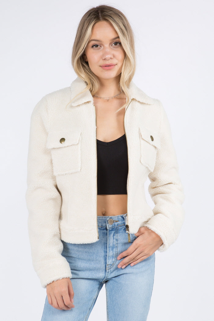 Sherpa Full Zip Jacket