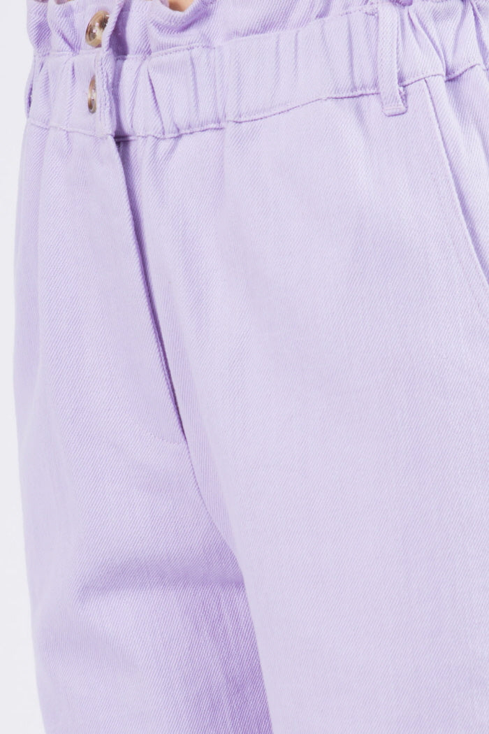 Paperbag Ruffle Waist Pants