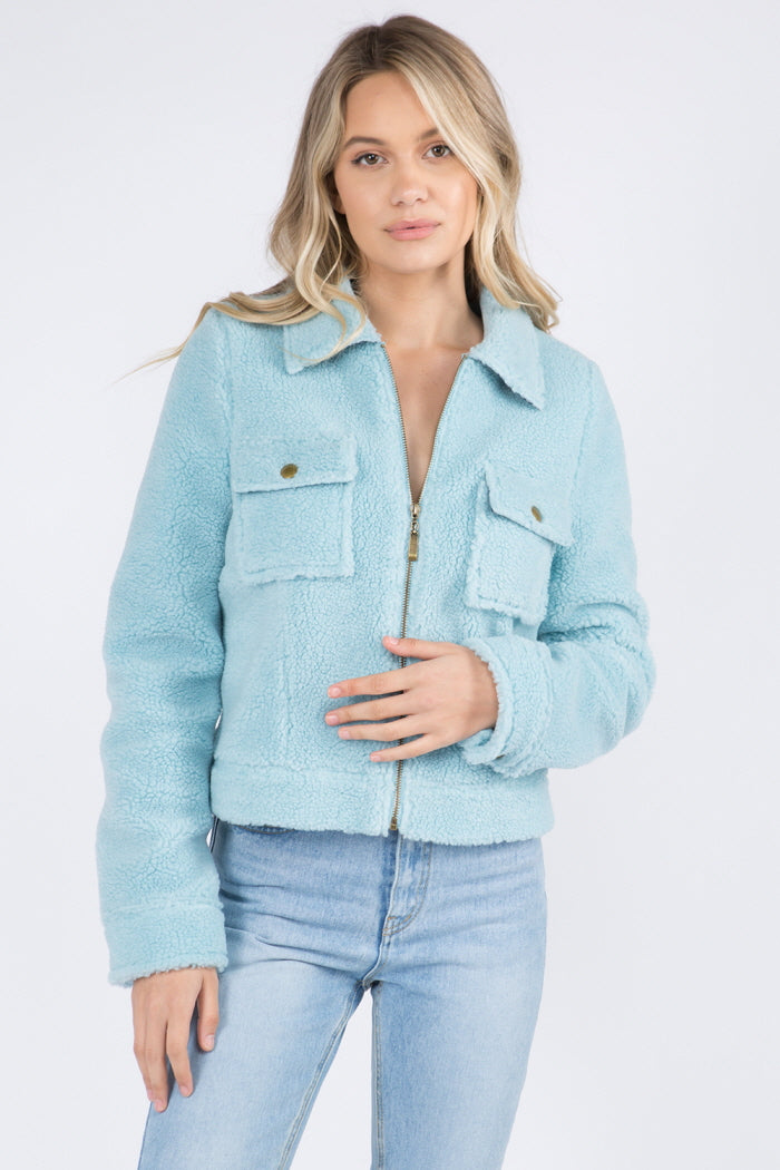 Sherpa Full Zip Jacket