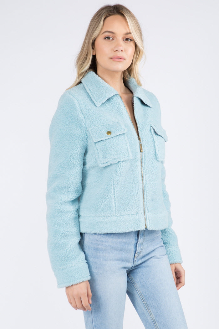 Sherpa Full Zip Jacket