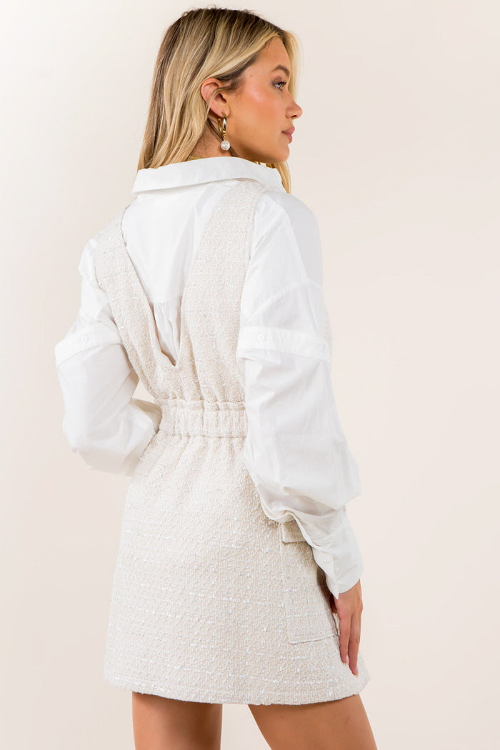 Tweed Pullover Dress