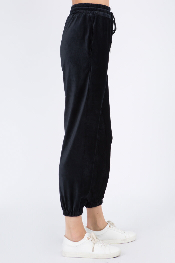 Soft Velour Joggers