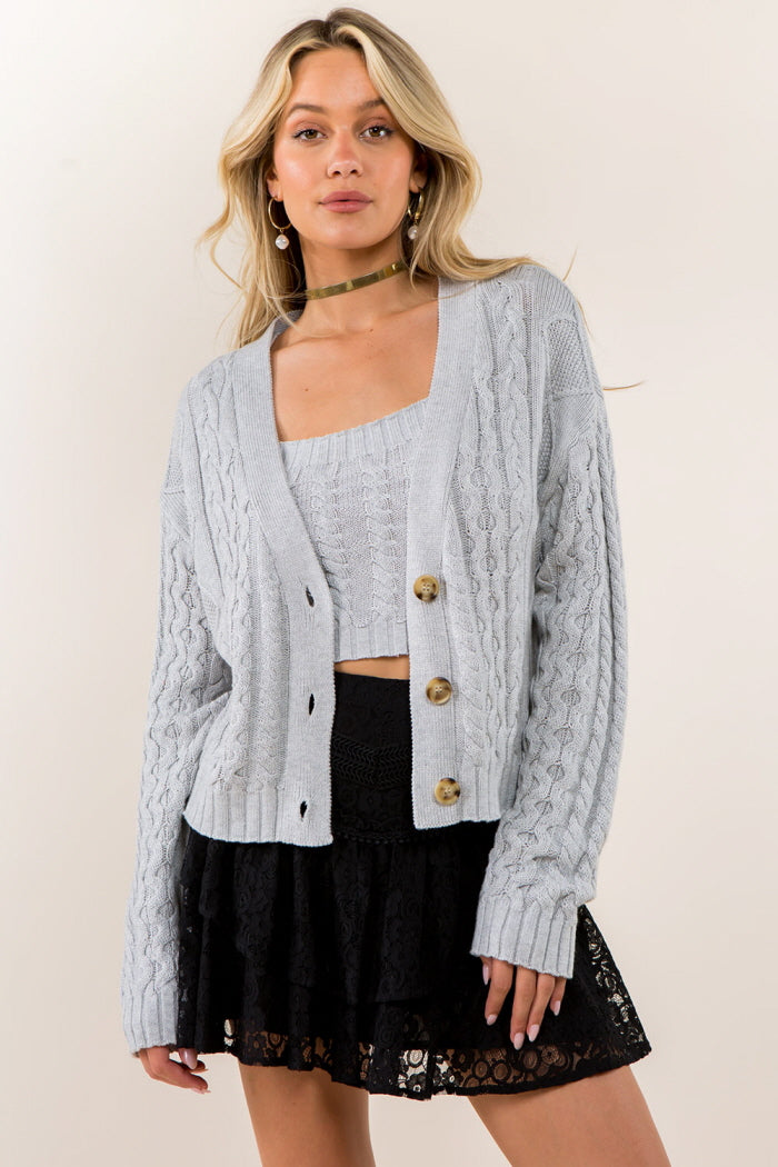 Ruffle Lace Mini Skirt