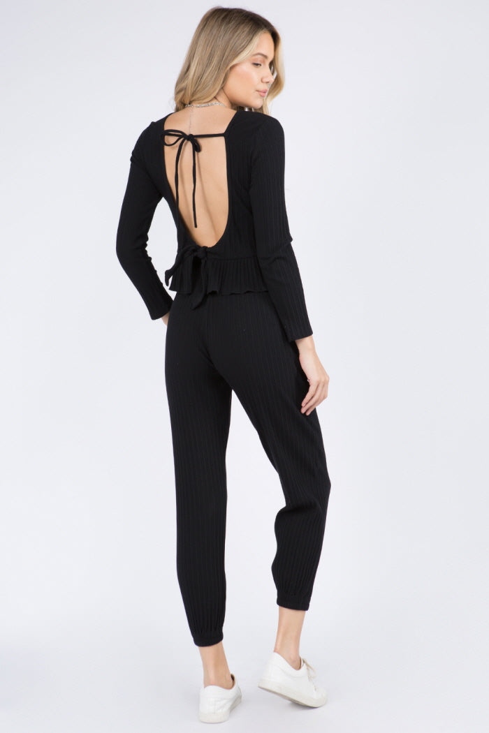Alexa Tie Back Pullover Top