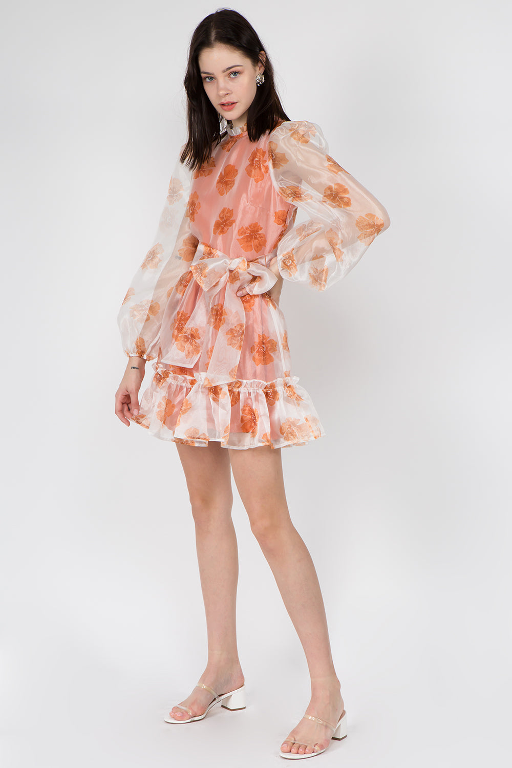 Organza Floral Dress - Whiteroom+Cactus