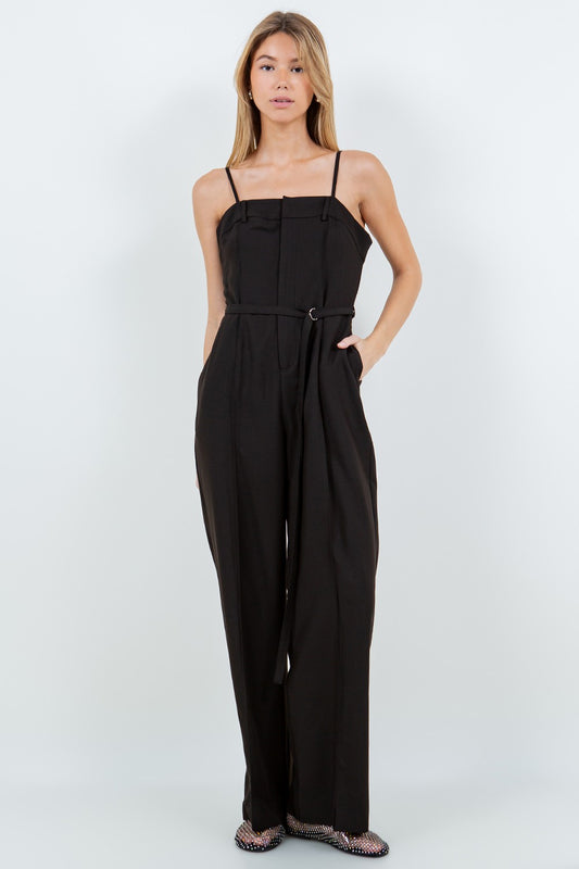 BELTED JUMPSUIT