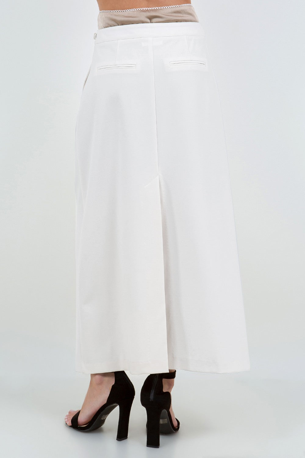 DOUBLE LAYERED MAXI SKIRT
