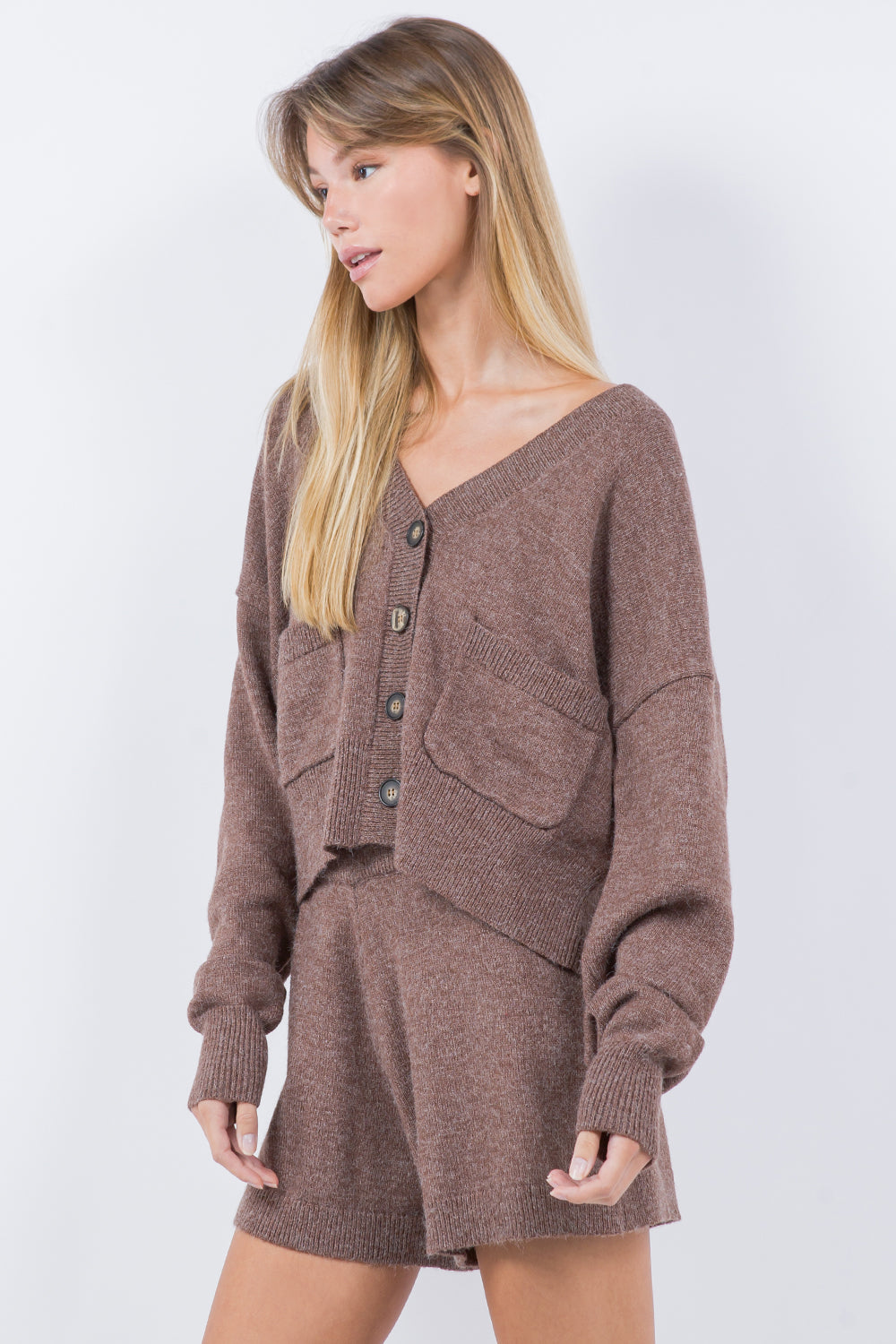 CARDIGAN SWEATER WITH POCKETS COCO