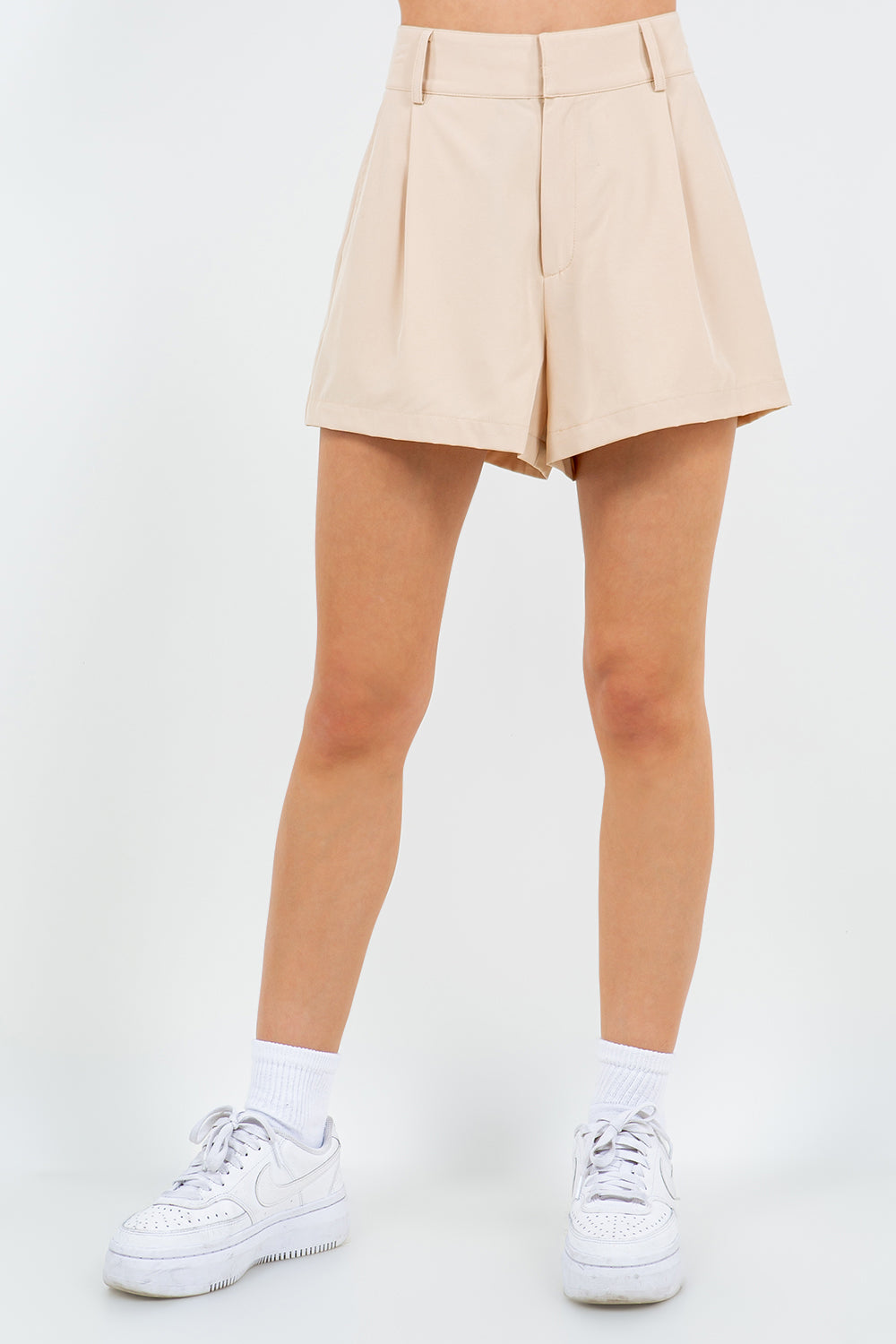 ELASTIC WAIST FLOWY SHORTS