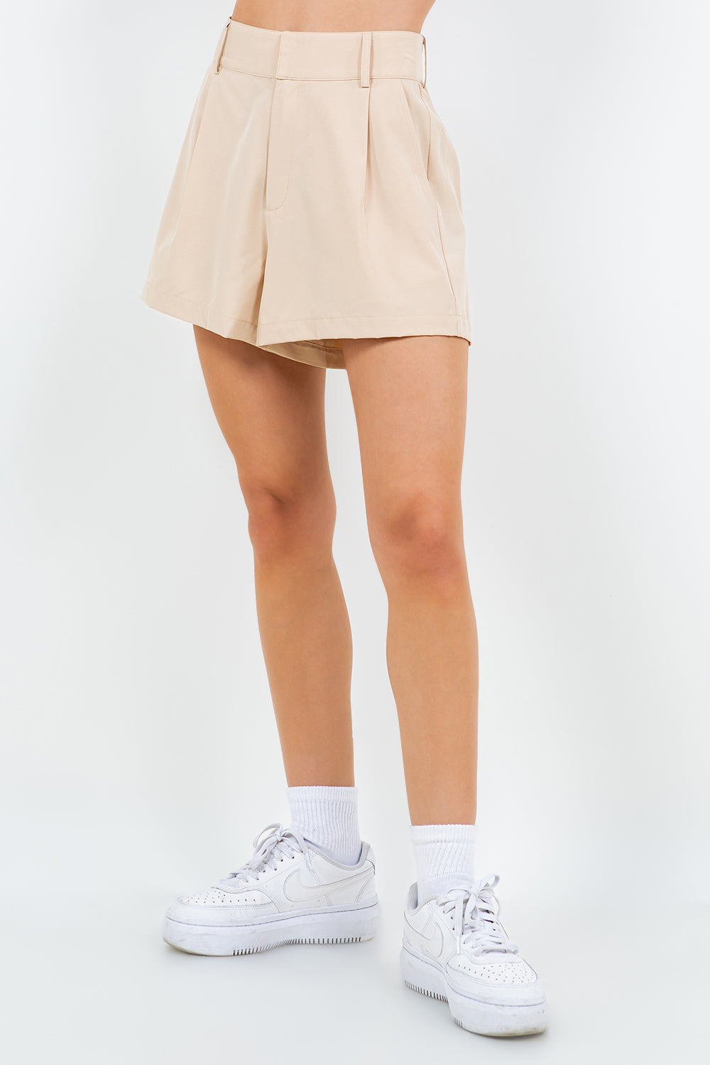 ELASTIC WAIST FLOWY SHORTS