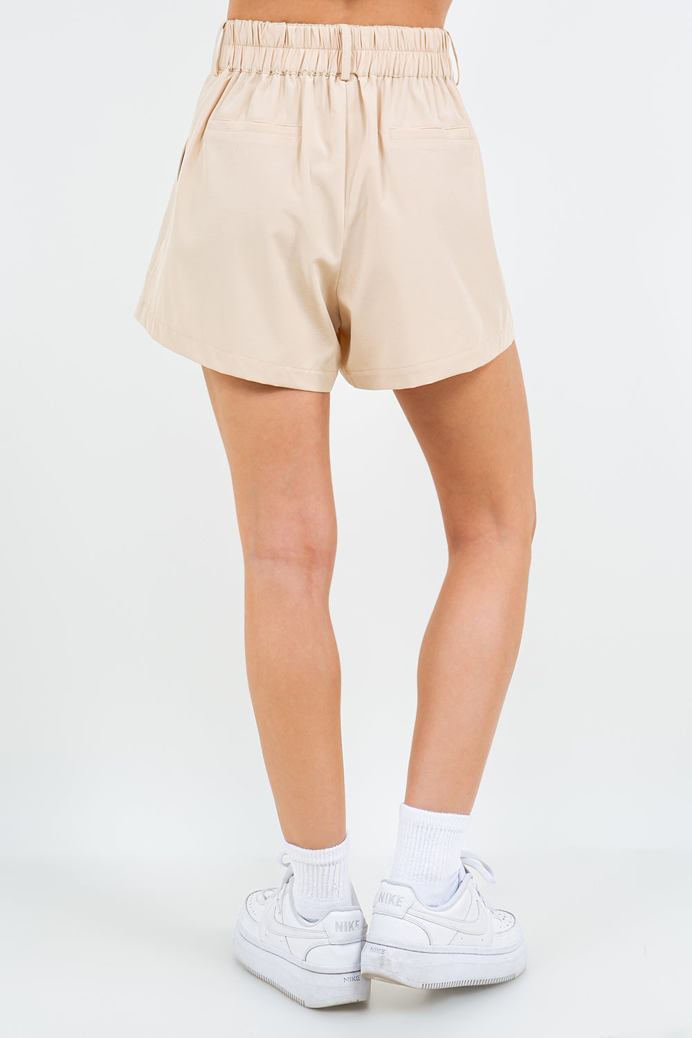 ELASTIC WAIST FLOWY SHORTS