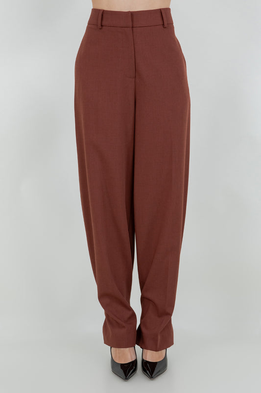 SOFT WOVEN TROUSERS WITH LEG OPENING ADJUSTERS - Whiteroom+Cactus