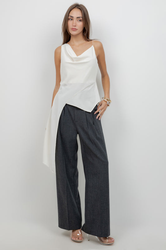 ASYMMETRIC CAMI TOP