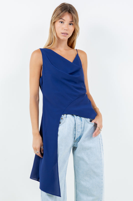 ASYMMETRIC CAMI TOP