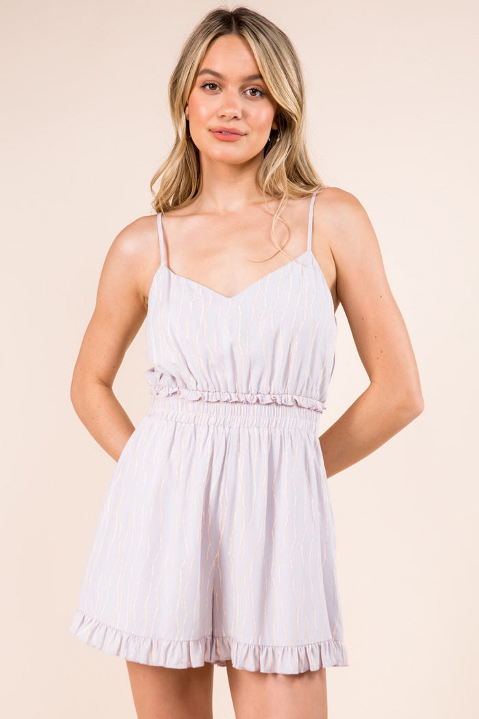 Electrify Ruffle Detailed Romper